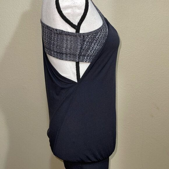 Lululemon Coal Strata Stripe No Limits Tank - Picture 4 of 9